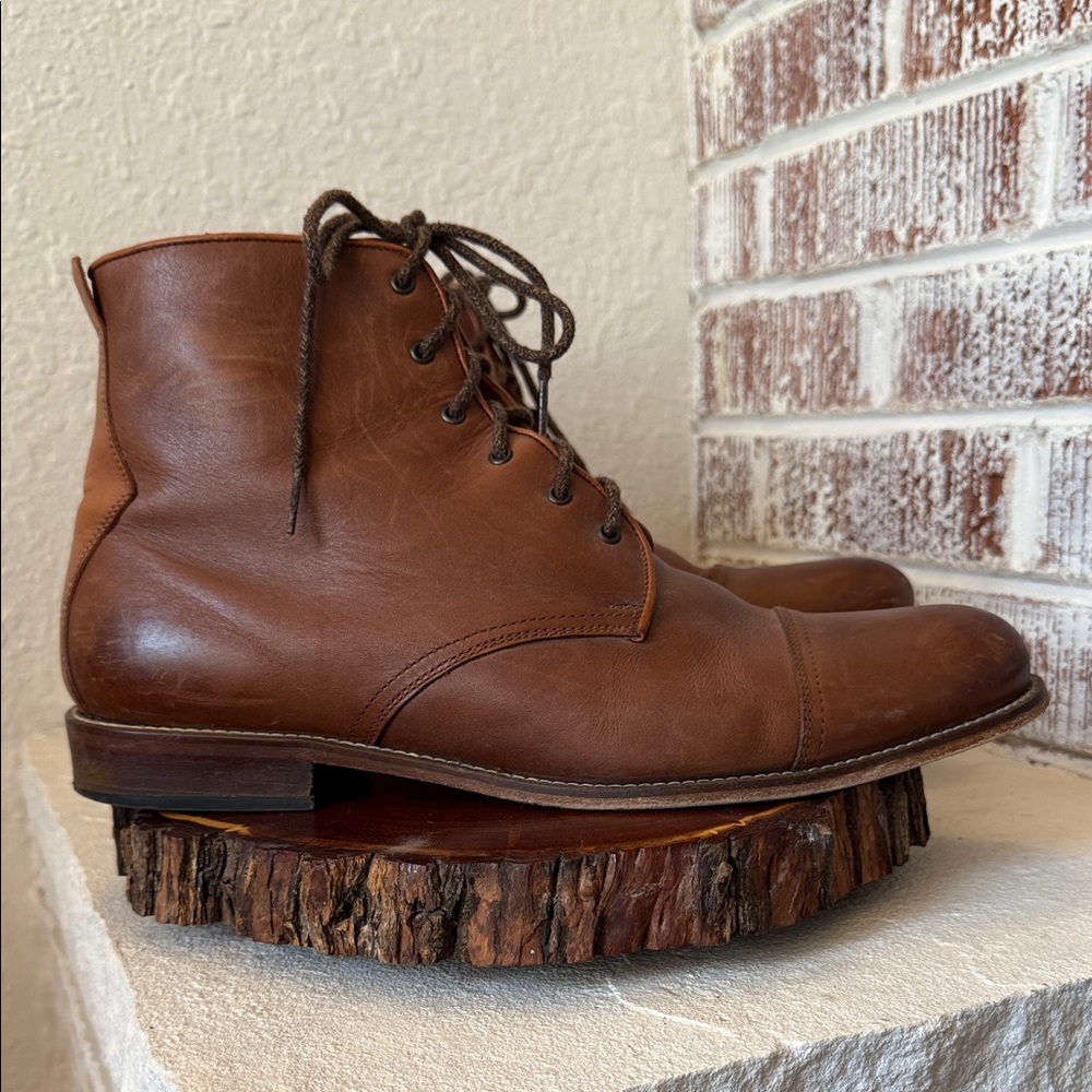Penny Luck Gambler Men's Lace-Up Boots